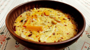 ?Підбиваний Суп з Молодої Квасолі Замороженої з Галушками. Боб Левеш. Закарпатський Діалект.?