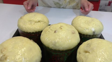 ПАСХАЛЬНЫЕ КУЛИЧИ С ГЛАЗУРЬЮ☆РЕЦЕПТ КУЛИЧЕЙ☆ГЛАЗУРЬ