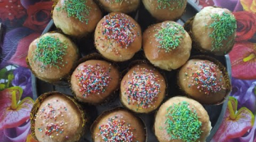Пасхальные куличи Домашние