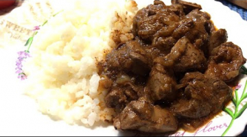 ПЕЧЕНЬ КУРИНАЯ С ЛУКОМ И ЯБЛОКАМИ. Очень Нежная Печень!!!