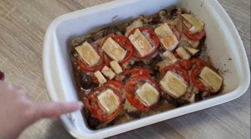 ПЕЧЕНЬ ПОД ШУБОЙ"-ТЕПЛО И ВКУСНО!