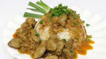 ПЕЧЕНЬ ТАЕТ ВО РТУ! Обед на скорую руку/ Вкусная Подливка из Печени с гарниром