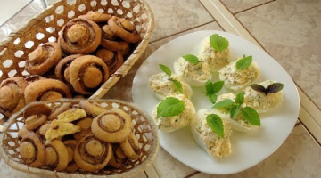 Печенье, тающее во рту " Нежные груздочки".  А ещё готовлю вкусную закуску.