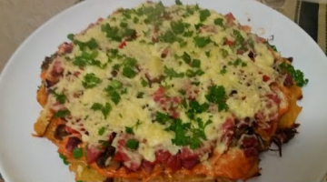 ПИЦЦА ПЯТИМИНУТКА Самая вкусная ПИЦЦА на сковороде  Pizza in five minutes