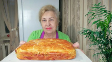Пирог просто объедение-с мясом и картофелем. Муж просто в восторге.