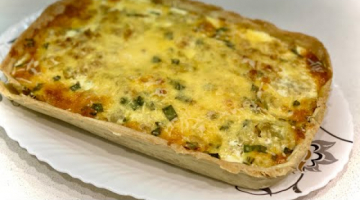 Пирог с цветной капустой и куриным филе ВКУСНОТИЩА