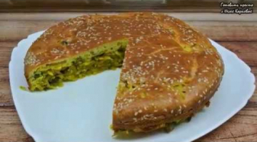 Пирог с капустой заливной