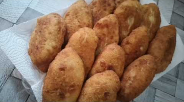 Пирожки на Кефире.Пирожки с рисом и мясом
