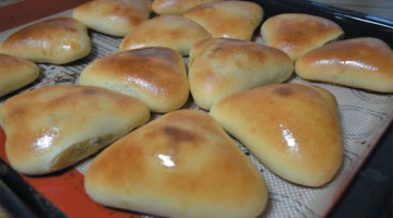 ПИРОЖКИ ПЕЧЁНЫЕ В ДУХОВКЕ ПУШИСТЫЕ КАК ПУХ❤️ЛУЧШИЙ РЕЦЕПТ?