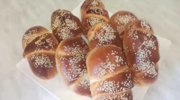 Пирожки с яблоками и кунжутом/ Рецепт теста для пирожков