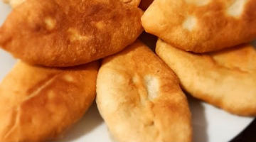 Пирожки с яйцом и зеленью