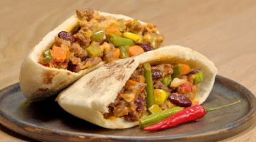 Пита по-мексикански. Быстро, вкусно, сытно. Рецепт от Всегда Вкусно.