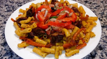 ПЛОВ из макарон по-узбекски ? ЗИРВАК с макаронами ? НУ ОЧЕНЬ ВКУСНО!!!! ?