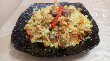 ПЛОВ  с  УТКОЙ  и  КУРАГОЙ в КАЗАНЕ !  ( пошаговый рецепт )