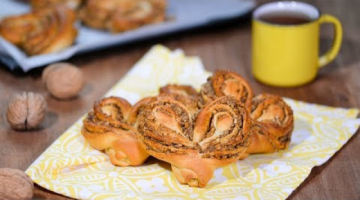 Плюшки с ореховой начинкой