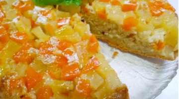 Покоряет вкусом и простотой УЮТНЫЙ ОСЕННИЙ ПИРОГ С ЯБЛОКАМИ И ТЫКВОЙ 