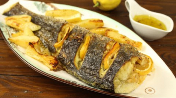 Последнее время только так запекаю рыбу в духовке. Самый Простой и вкусный  рецепт Рыбы с картошкой