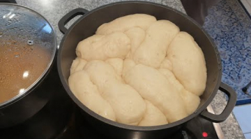 ПОСТНЫЕ ПАРОВЫЕ ГАЛУШКИ.ГАЛУШКИ С ТУШЕНОЙ КВАШЕННОЙ КАПУСТОЙ.