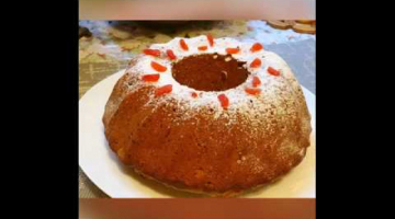 Постный кекс , без масла, молока и яиц ❤️ 