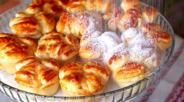 Потрясающе НЕЖНЫЕ ? ароматные булочки с корицей | Булочки "Капкейки", "Русские бриоши"