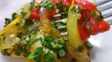Потрясающе вкусное блюдо из овощей.Запеченные овощи.даже мяса не нужно !