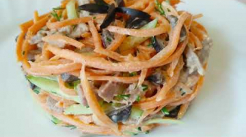 Потрясающе ВКУСНЫЙ САЛАТ «ПТИЧЬИ ЯЗЫЧКИ» Разметают первым на столе! 