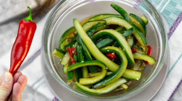 Праздничная корейская закуска - огурцы по-корейски удивят вас вкусом и простотой