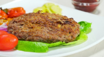 Превосходно! Сербская ПЛЕСКАВИЦА - отбивная из мясного фарша и специй. Рецепт от Всегда Вкусно!