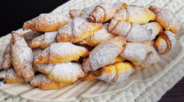 ПРОЩЕ ПРОСТОГО! Творожные РОГАЛИКИ с джемом. Выпечка с ТВОРОГОМ к ЧАЮ | kitchenice