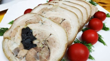 Просто не оторваться! Мега Бюджетно, Вкусно и Очень Сытно. Рулет из Свиной Рульки.