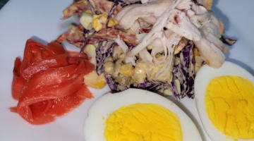 Простой ДЕРЕВЕНСКИЙ салат...Быстро и Вкусно..
