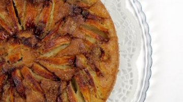 Простой итальянский деревенский пирог с яблоками. Подробное видео.