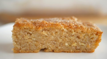 Простой манник с яблоками/грушами без яиц и молочных продуктов