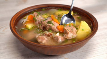 Простой рецепт! МЯСНОЙ СУП С ОВОЩАМИ - сытно и аппетитно! Рецепт от Всегда Вкусно!