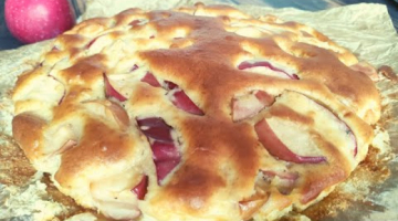 Простой яблочный пирог за 5 минут. Вкуснее шарлотки!