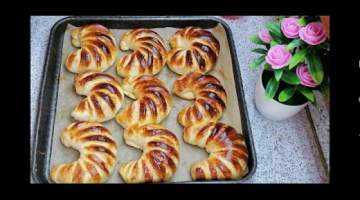 Пышные и румяные.Булочки с начинкой из творога.