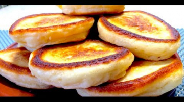 Пышные Оладьи на кефире Очень Вкусные !!!