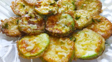 Реально крутое блюдо .Кабачки с чесночком !