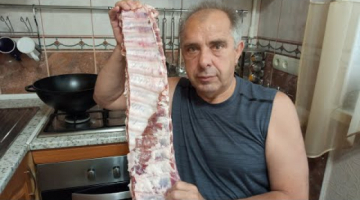 РЁБРЫШКИ в КАЗАНЕ с ПЕРЦЕМ - ГРИЛЬ !!!