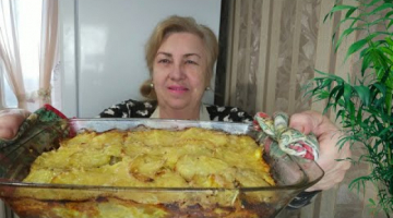Рецепт чем проще,тем вкуснее ! Быстро и вкусно накормим семью.Запеканка.