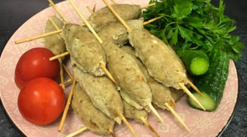 Рецепт находка! Люля-Кебаб в духовке! Кебаб на шпажках! Шашлык в духовке! Мягкий и Сочный!