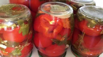Рецепт один, а 5 разных вкусов. Очень вкусные маринованные помидоры