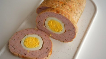 Рулет из мясного фарша
