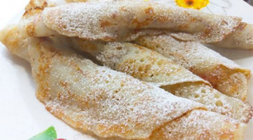 Румяные,Вкусные Блины с небольшим секретиком.Блины без яиц и молока.