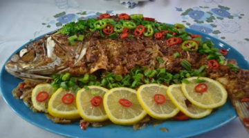 РЫБА ЗАПЕЧЁННАЯ В ДУХОВКЕ с солёным лимоном НА ИФТАР ? ОЧЕНЬ ВКУСНО