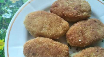 Рыбные котлеты из щуки 