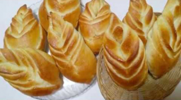 Сахарные БУЛОЧКИ ЛИСТИКИ. Рецепт вкусной, постной выпечки