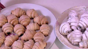 Сахарные рогалики малыши