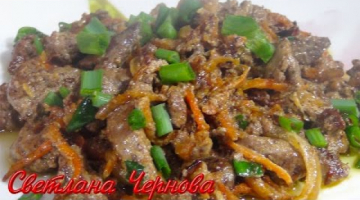Салат из куриной печени или вкусная подливка