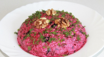 Салат из свеклы - просто,вкусно и полезно! (beet salad)